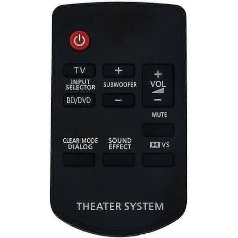 Télécommande de remplacement N2QAYC000027 pour système de chauffage Panasonic SC-HTB10 SC-HTB500 (1/5)