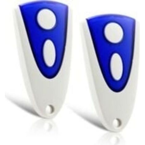 Set di 2 telecomandi per apriporta da garage Novotron 502 MAX43-2 e Novotron 512 MIX43-2, 433,92 MHz - Telecomando di ricambio per apriporta da garage - Crezuo