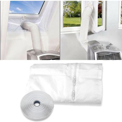4M wasserdichte Fensterdichtung, Gewebe für mobile Klimageräte, Dichtungsgewebe für schräge Fenster, verstellbare Dichtungsstreifen (1/5)