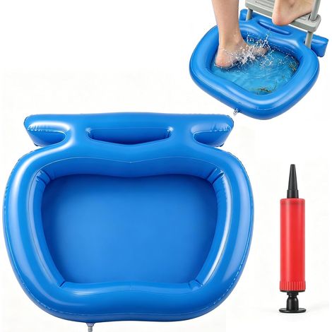 Piscina gonfiabile - 58 x 52 cm - Piscina gonfiabile - Con pompa a palloni - Accessori per piscina in PVC - Vasca per piscina per bambini (1/5)