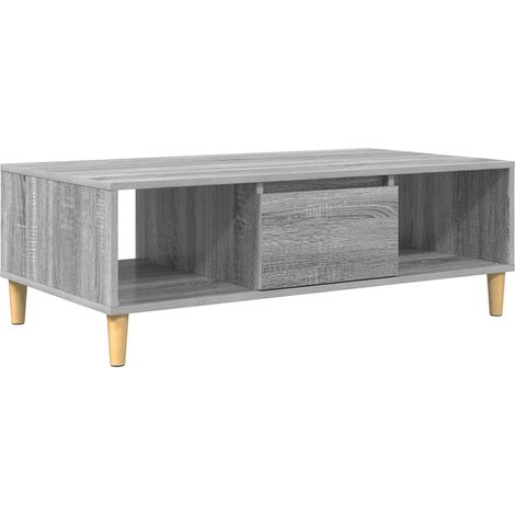 Maison Exclusive - Couchtisch Graues Sonoma 102 x 55 x 35 cm Holz