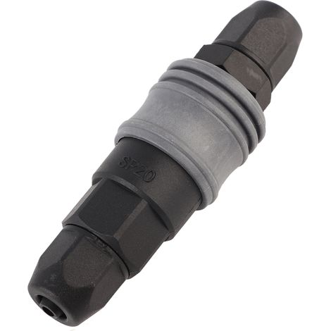 10 raccords rapides en acier plastique type C SpPP à verrouillage automatique pour tuyau PU 8/10/12 mm, lot de 20 pièces pour 8 mm (1/5)