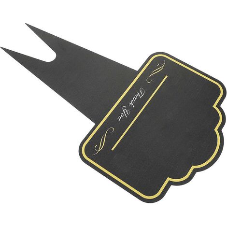 Piquets métalliques « Démarchage interdit » pour jardin extérieur, design attrayant, lot de 1 (1/5)