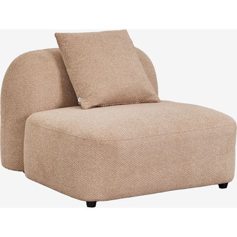 SKLUM Zentrales Modul für modulare Couch aus Chenille Coco (1/3)