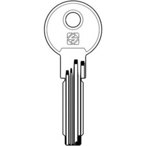 10 x SILCA CS70 CHIAVE PUNZONATA OTTONE