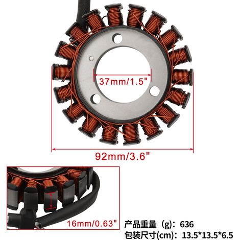 Zündspulen-Statoradapter für Motorrad YB125 für YB125SPD 3D9-H1410-10 (1/4)