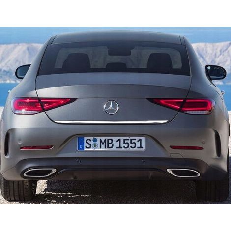 Mercedes CLS C257 - Embellecedor cromado para la tapa del maletero (1/5)