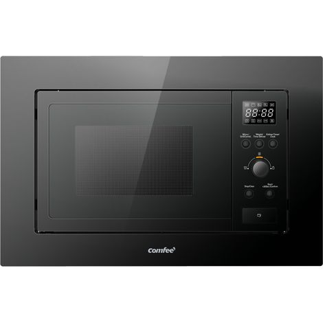Comfee – Micro-ondes encastrable 800W – Grill 1000W – 20L – Dimensions L59,5 x H38,8 x P34,35 cm – Verrouillage enfants