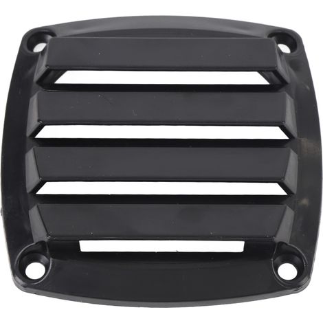 Ortviai Grille de ventilation marine 3 pouces pour bateau et camping-car, plastique noir résistant aux intempéries (1/5)