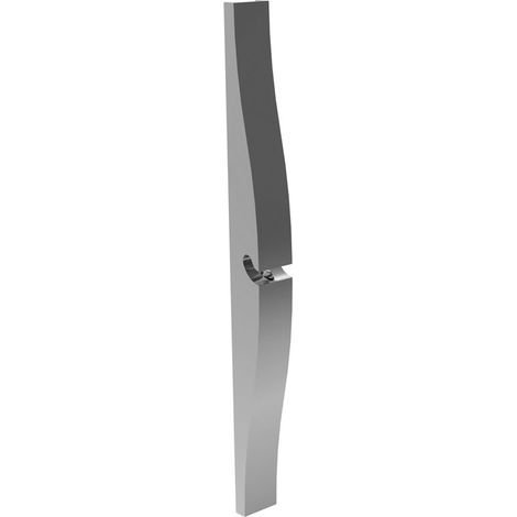 Montant - Nombre d'encoches : 4 - Décor : Chromé - Longueur : 960 mm - (1/5)