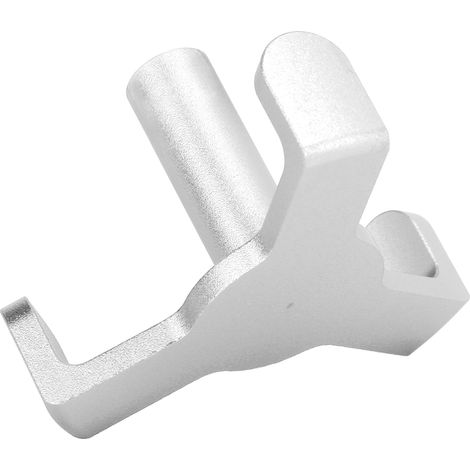 Innenraum-Kofferraumhaken aus Aluminiumlegierung für Einkaufstaschen, Ersatzteil für Tesla Model 3 2018-2021, silber, robustes Aufbewahrungszubehör. (1/5)