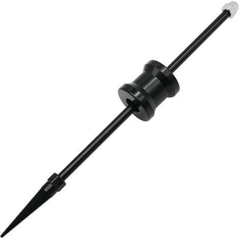Extracteur de joint d'injecteur diesel, noir, poignée ergonomique confortable, universel, pour voitures (1/5)