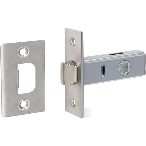 Loquet Mengual 70Mm Inox - Loquets Tubulaires Double Ressort en Pointe Carrée