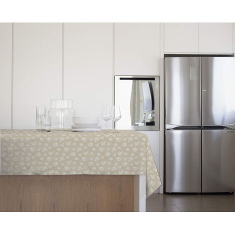 GEMITEX TOVAGLIA FELPATA CERATA IN PVC DECORO SHABBY 282 CUORI 120X190 MADE IN ITALY