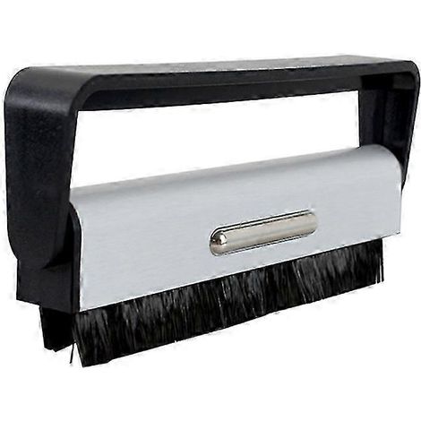 Brosse de nettoyage antistatique pour disques vinyles, brosse de nettoyage à poils en fibre de carbone avec manche, accessoires pour instruments de musique HF (1/5)