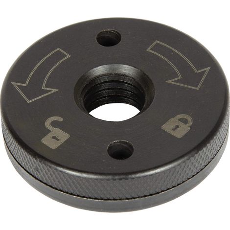 Einhell - Dado a sgancio rapido M14 (accessori per smerigliatrice angolare, per smerigliatrice angolare Einhell con attacco M14, per dischi abrasivi con Ø 115-125 mm) (1/3)