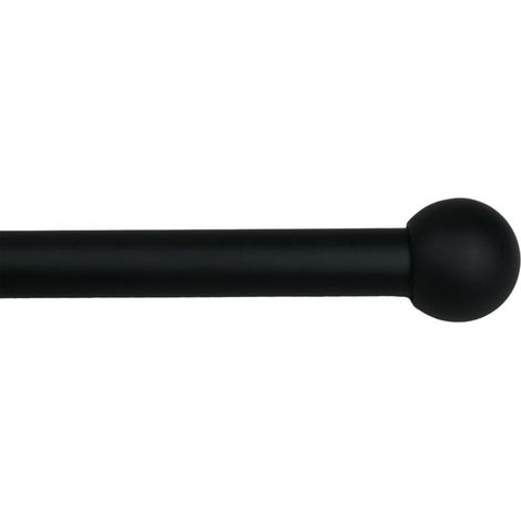 Secodir – Kit tringle à rideau extensible 110-210 cm – Ø 16-19 mm – Acier haute qualité – Installation facile avec supports réglables