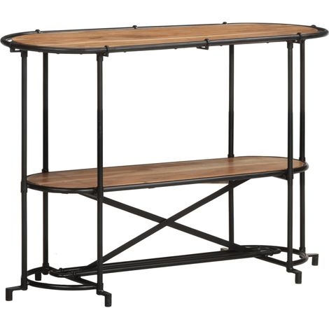 Konsolentisch 110x42x76 cm Massivholz Akazie