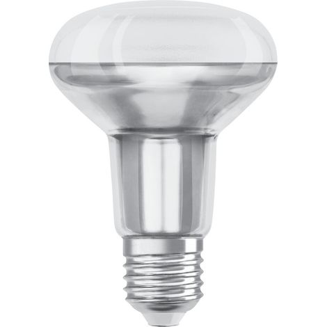 Osram Spot R80 LED bombilla transparente 4,3W 2700K