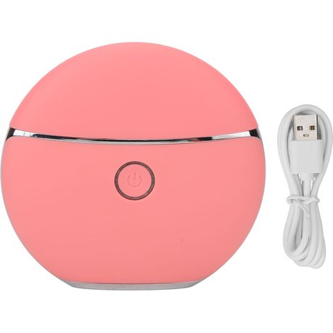 Électro-stimulateur de massage raclage à température constante, éclat et lift cutané, micro-courant, gua sha, rose. (1/5)
