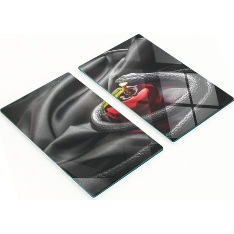Tableros de vidrio duraderos y elegantes con dise帽o de Pecado Original 2x30x52 cm