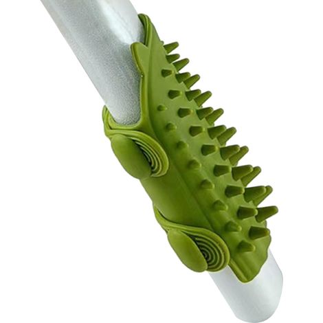 Griffoir pour chat à fixer sur pied de table, accessoire en silicone avec picots de massage et surface à griffer (1/5)