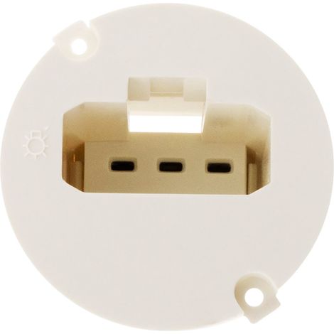 Zenitech – Couvercle DCL pour boîte applique Ø54mm – Prise DCL 2 P+T 6A sous 250V – Adapté maçonnerie et placo – Optimise installations lumineuses (1/5)