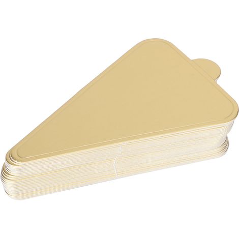 300 Stück dreieckige Mousse-Kuchenplatten, Cupcake-Unterlagen, Dessert-Präsentationstabletts, Karton-Dekorationswerkzeuge (1/5)