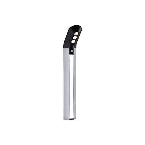 Borne solaire Soley - Anthracite - 1,2W - 3000K - IP44 - Avec détecteur - Non dimmable (1/5)