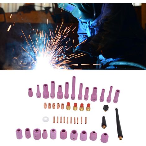 Kit d'outils de soudage TIG 46 pièces compatible avec WP9/20/25 (1/5)
