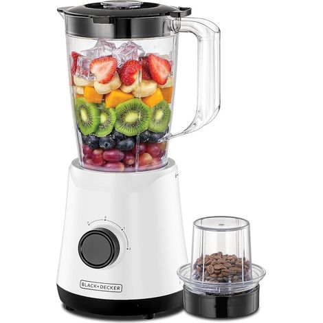 Black+Decker Smoothie Mixer 500W Edelstahl