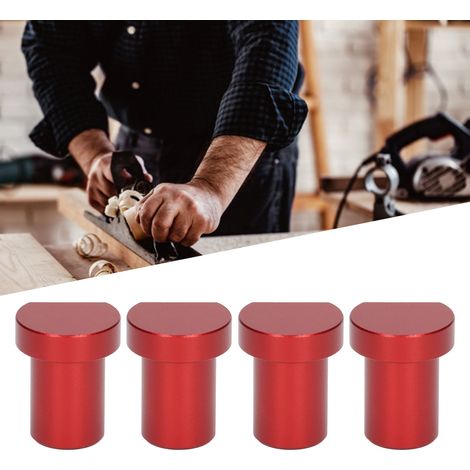 tenon de butée de plateau de table en bois Φ20mm (rouge) (1/5)