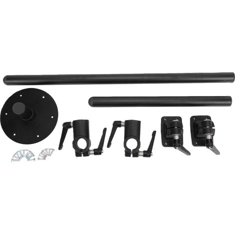 Pied de table amovible et support de base en alliage d'acier, pivots amovibles réglables à 360 degrés pour camping-cars, remorques, bateaux, camions (1/5)