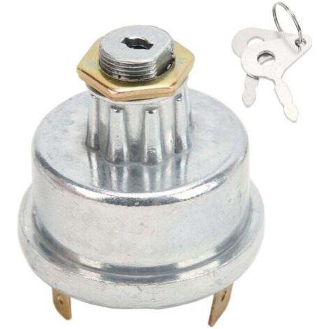 Traktor-Zündschalter mit zwei Schlüsseln, 35670, universell, wasserdicht, für Landmaschinen