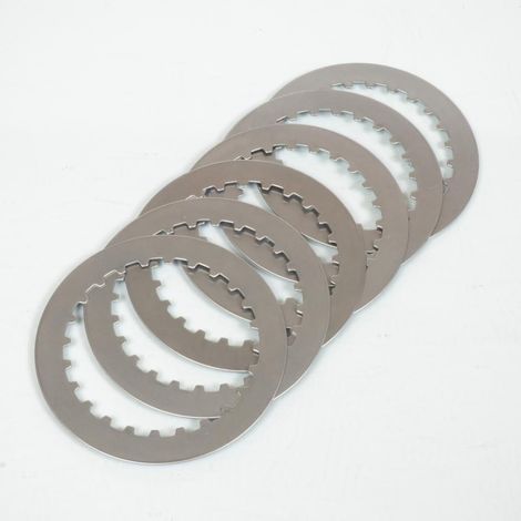 kit 6 glatte kupplungsscheibe tecnium für motorrad honda 500 xr r