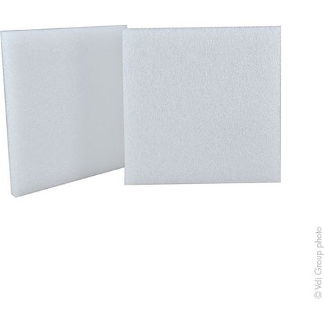 NX - Lot de 2 plaques de mousse 200x200x17mm pour batteries moto LiFePO4 (1/3)