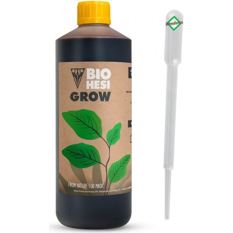 Hesi Bio Grow 1 Liter Organischer Wachstumsdünger Bio Dünger Pflanzenpflege (1/5)