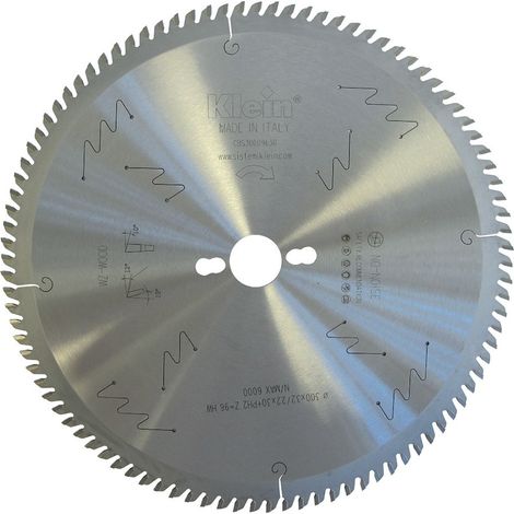 Lama circolare universale HW D=100, d=20, B/c=3.2/2.2, Z (Nr. denti)=20,  (Angolo di taglio)=10B0 CB100.02020 KLEIN (1/4)