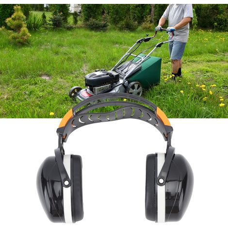Casque antibruit pour tondeuse à gazon, casque antibruit extensible, isolation phonique, réduction du bruit, casque antibruit pour dormir, casque silencieux, casque antibruit circum-aural pour le tir (1/5)
