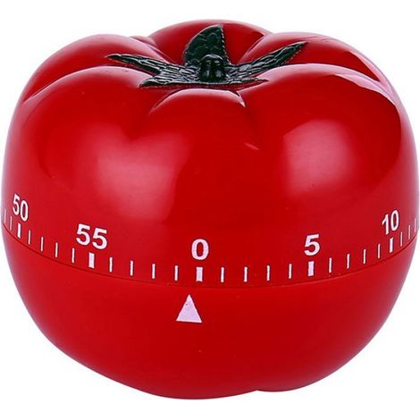 1 Minuteur mécanique, 60 minutes, sans piles, alarme puissante, design légume, cuisine bureau (1/5)