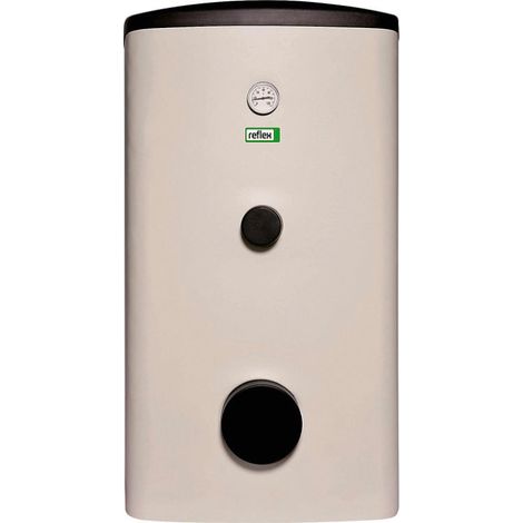 Reflex Storatherm Aqua AF 500/1M Speicherwassererwärmer, Nenninhalt 463l, 76,5mm, 1 Wärmetauscher, stehend, Weiß (1/4)