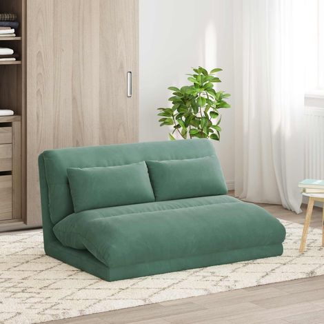 Sillón ajustable Verde Mar Terciopelo (1/5)