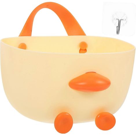 Panier mural de rangement salle de bain cuisine design moderne pour fruits et légumes (1 pièce) (1/5)