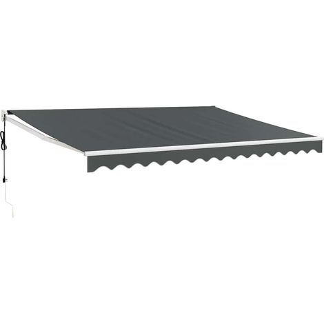 Maison Exclusive - Tenda Sole Automatica Retrattile Antracite 5x3 m
