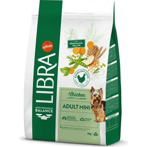 Libra Adult Mini au poulet - Croquettes pour mini-chiens au poulet