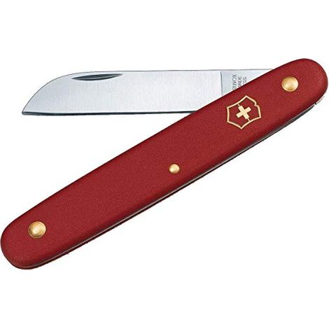 Coltello da innesto dritto rosso Ecoline Victorinox