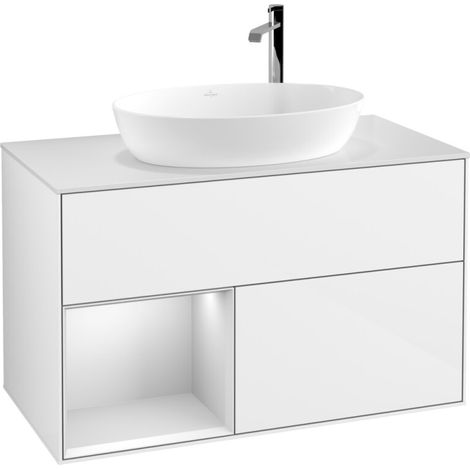 Villeroy & Boch F891MTGF Meuble sous-lavabo Finion F89 (1/2)