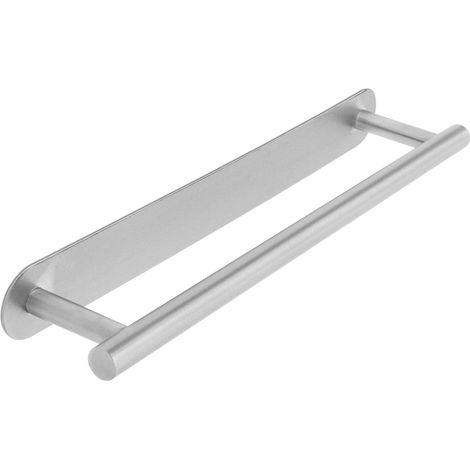 BEBUSINGOTO Porte Serviettes Mural 40 cm - Acier INOX sans Rouille - Serviette Barre Convient dans la Salle de Bain ou la Cuisine - Auto-adhésif 3M Robuste s (1/5)