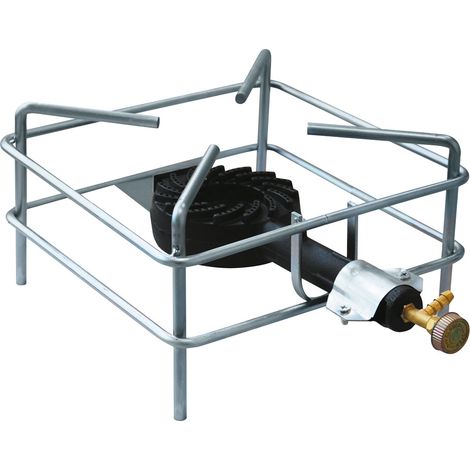 FORNELLONE A GAS 'FOX' cm 30 x 30 - bruciatore 3,5 kw - PALUMBO
