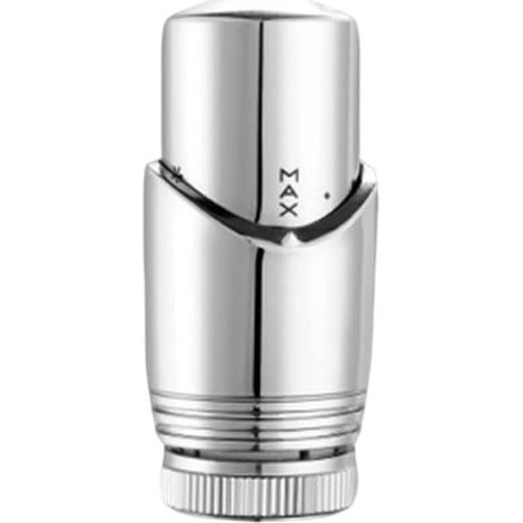 Vanne de radiateur thermostatique, tête de contrôle de température avec volant de réglage pour radiateurs de chauffage central, capteur d'ampoule TRV (gris)